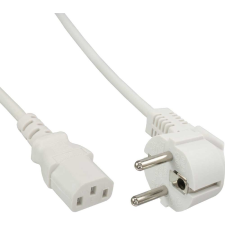 Inline 16647W tápkábel Fehér 0,3 M (16647W) kábel és adapter