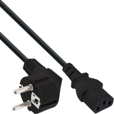 Inline 16652 Fekete 1,8 M kábel és adapter