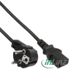Inline 16655 tápkábel Fekete 5 M (16655)