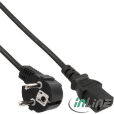 Inline 16655 tápkábel Fekete 5 M (16655) kábel és adapter
