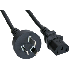 Inline 16655D tápkábel Fekete 5 M I típusú hálózati csatlakozó C13 csatlakozó (16655D) kábel és adapter