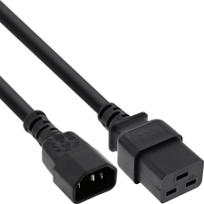 Inline 16659F tápkábel Fekete 1 M C14 csatlakozó C19 csatlakozó (16659F) kábel és adapter