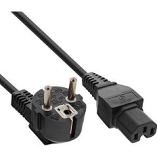 Inline 16810C tápkábel Fekete 1 M CEE7/7 C15 csatlakozó (16810C) kábel és adapter