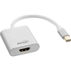 Inline 17193W video átalakító kábel 0,15 M Mini DisplayPort HDMI Fehér (17193W)