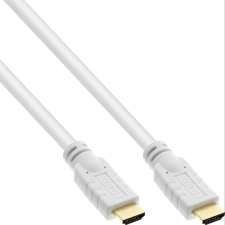 Inline 17510W HDMI kábel 10 M HDMI A-típus (Standard) Fehér (17510W) kábel és adapter