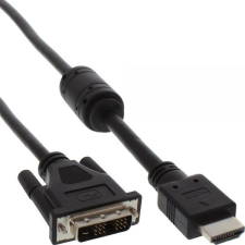 Inline 17661 video átalakító kábel 1 M DVI HDMI Fekete (17661) kábel és adapter