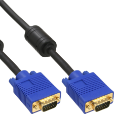 Inline 17713S VGA kábel 15 M VGA (D-Sub) Fekete (17713S) kábel és adapter
