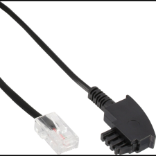 Inline 18525 telefonkábel 25 M Fekete (18525) kábel és adapter