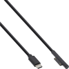 Inline 26670 tápkábel Fekete 1 M USB C Surface connect (26670)