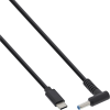 Inline 26674 tápkábel Fekete 2 M USB C EIAJ-02 (4.0 mm, 1.7 mm) (26674)