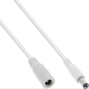 Inline 26955F tápkábel Fehér 0,5 M 5.5 x 2.5 mm (26955F)