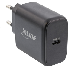 Inline 31506D mobiltelefon töltő Univerzális Fekete Váltakozó áram Beltéri (31506D) kábel és adapter