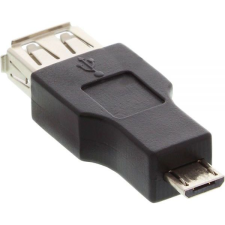 Inline 31608 csatlakozó átlakító USB A female USB-A Fekete (31608) kábel és adapter