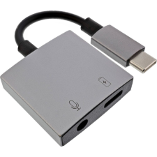 Inline 33054F hálózati csatlakozó USB C-típus Ezüst (33054F) kábel és adapter