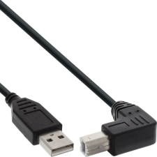 Inline 34505U USB kábel 0,5 M USB A USB B Fekete (34505U) kábel és adapter