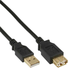 Inline 34610S USB kábel 1 M USB A Fekete (34610S) kábel és adapter