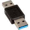 Inline 35300T csatlakozó átlakító USB 3.0 A male USB A Kék (35300T)