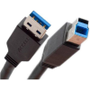 Inline 35350 USB kábel 5 M USB A USB B Fekete (35350)