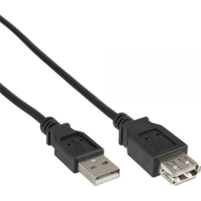 Inline 4043718111077 USB kábel USB 2.0 5 M USB A Fekete (34605B) kábel és adapter