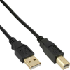 Inline 4043718125074 USB kábel USB 2.0 10 M USB A USB B Fekete (34550S)