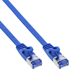 Inline 71801B hálózati kábel Kék 1 M Cat6a U/FTP (STP) (71801B) kábel és adapter