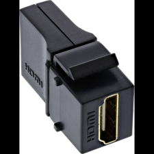 Inline 76202N csatlakozó átlakító HDMI A female HDMI A Fekete (76202N) kábel és adapter