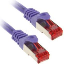 Inline 76400P hálózati kábel Lila 10 M Cat6 S/FTP (S-STP) (76400P) kábel és adapter