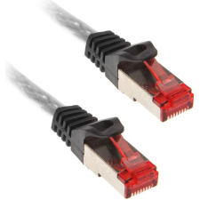 Inline 76400T hálózati kábel Átlátszó 10 M Cat6 S/FTP (S-STP) (76400T) kábel és adapter