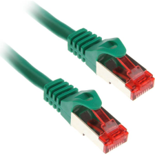 Inline 76402G hálózati kábel Zöld 2 M Cat6 S/FTP (S-STP) (76402G) kábel és adapter