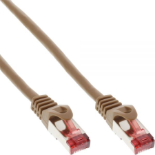 Inline 76420K hálózati kábel Barna 20 M Cat6 S/FTP (S-STP) (76420K) kábel és adapter