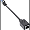 Inline 76501X hálózati kábel Fekete 0,2 M Cat6a S/FTP (S-STP) (76501X)