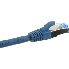 Inline 76800B hálózati kábel Kék 10 M Cat6a S/FTP (S-STP) (76800B) kábel és adapter