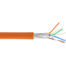 Inline 76899O hálózati kábel Narancssárga 100 M Cat6a S/FTP (S-STP) (76899O) kábel és adapter
