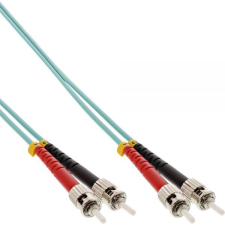 Inline 81520O InfiniBand és száloptikai kábel 20 M ST Türkizkék, Türkizkék (81520O) kábel és adapter