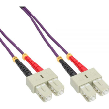 Inline 83502P InfiniBand és száloptikai kábel 2 M Lila (83502P) kábel és adapter