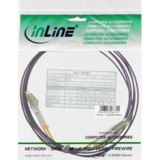 Inline 88526P InfiniBand és száloptikai kábel 50 M 2x LC Lila (88526P) kábel és adapter
