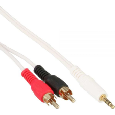 Inline 89928W audio kábel 7,5 M 3.5mm Fehér (89928W) kábel és adapter