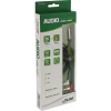 Inline 99251 audio kábel 0,15 M 2 x 3.5mm 3.5mm Fekete (99251)