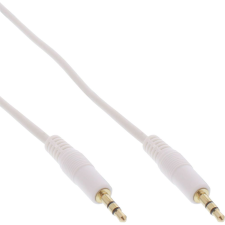 Inline 99936W audio kábel 2,5 M 3.5mm Fehér (99936W) kábel és adapter