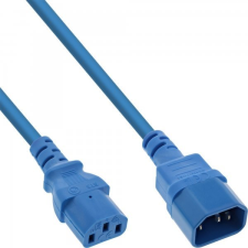 Inline B-16501B tápkábel Kék 1 M C13 csatlakozó C14 csatlakozó (B-16501B) kábel és adapter