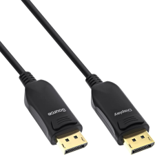 Inline DisplayPort 1.4 Összekötő Fekete 25m 17225I kábel és adapter