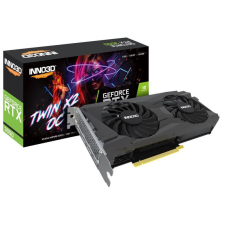 INNO3D GeForce RTX3060 8GB DDR6 Twin X2 OC (LHR) videókártya videókártya
