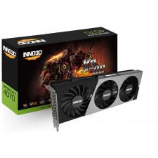 INNO3D GeForce RTX 4070 12GB DDR6X X3 OC videokártya (N40703-126XX-185252L) videókártya