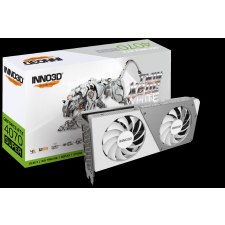INNO3D GeForce RTX 4070 Super 12GB GDDR6X Twin X2 OC White Videókártya (N407S2-126XX-186162W) videókártya