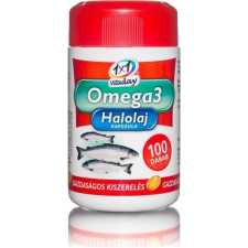 InnoPharm 1x1 VitaDay Omega-3 halolaj lágyzselatin kapszula 100db olaj és ecet