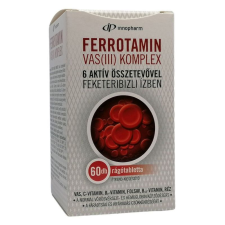 InnoPharm Ferrotamin Vas Komplex rágótabletta 60db vitamin és táplálékkiegészítő