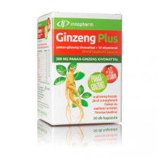 Innopharm ginzeng plus panax-ginzeng kivonattal +10 vitaminn 50 db gyógyhatású készítmény