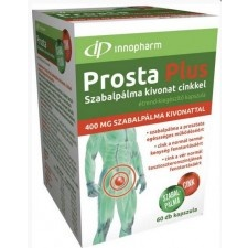 InnoPharm Prosta Plus 400 mg szabalpálma kivonat cinkkel 60 db vitamin és táplálékkiegészítő