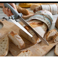 InnovaGoods Kenyérszeletelő kés állítható vágásvezetővel (InnovaGoods) kés és bárd