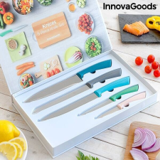 InnovaGoods Minőségi, többszínű modern vágóeszköz készlet, InnovaGoods, 5 db-os kés és bárd